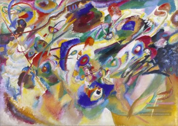 Esquisse 2 pour Composition VII Wassily Kandinsky Peinture à l'huile